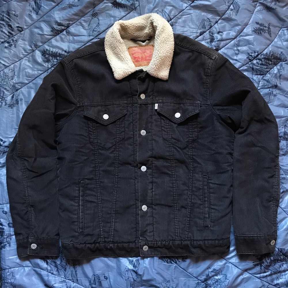 Levi’s fleece lined corduroy jacket